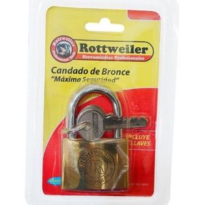 Candado De Bronce Pesado 40mm Rottweiler Evol0078