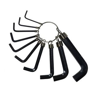 Juego De Llaves Allen En Pulgadas  X 10 Piezas Onza Evol0045