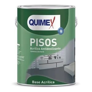 Pintura Para Pisos Courtmex Amarillo 1lt Quimex 2351
