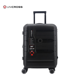 VALIJA 20" PP NEGRA UNICROSS