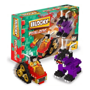 Bloques Para Armar Blocky Pixeland El Escape 68 Piezas 01-0690 Dimare