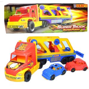 Super Camión Fuego con 2 Autos Duravit