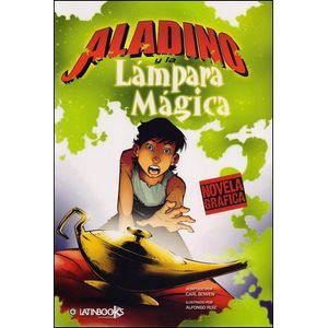 ALADINO Y LA LAMPARA MAGICA NOVELA GRAFICA - Anonimo