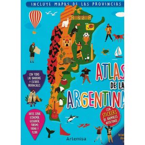 ATLAS DE ARGENTINA INCLUYE MAPAS DE LAS PROVINCIAS - Zahlut, Adrian
