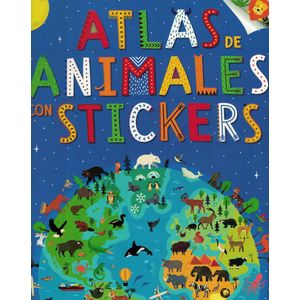 ATLAS DE ANIMALES CON STICKERS - Zahlut, Adrian