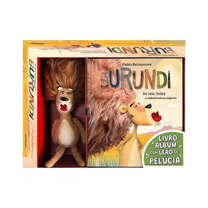 BURUNDI DE REYES LEONES Y EXPERTOS PELUQUEROS LIBRO ALBUM + PELUCHE - Bernasconi, Pablo