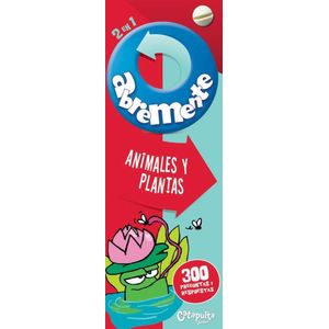 ABREMENTE 2 EN 1 ANIMALES Y PLANTAS - Catapulta Junior