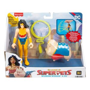 Fisher-price Dc Liga De Super-mascotas Wonder Woman Hgl04