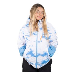 Campera Roxy Snow Chole Kim Mujer Snow Blanco