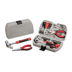 Kit de Herramientas 40 Piezas con Caja Organizadora.