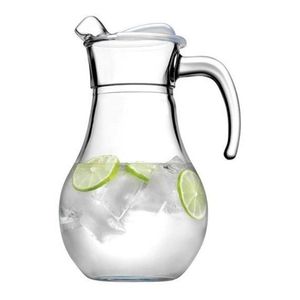 Jarra Botella Botellon Recipiente Agua Leche Jugos Con Tapa Bistro