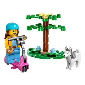 Lego City Dog Park And Scooter 30639