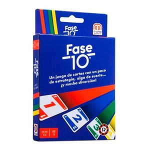 Juego De Cartas Fase 10 Ruibal 7602
