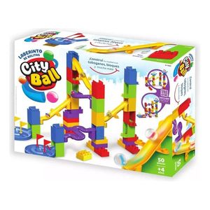 Cityball 50 Piezas Laberinto De Bolitas 01-3202