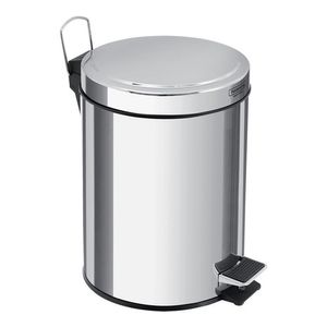 Cesto Tacho Basura Acero Tramontina Con Pedal 5 Litros
