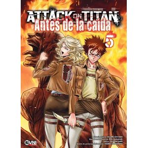 ATTACK ON TITAN ANTES DE LA CAIDA VOL 5 - Isayama, Hajime