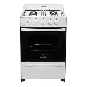 Cocina Escorial Master Sistema Multigas  Blanca Puerta Con Visor