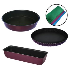 Bateria de Cocina Tartera Tortera Budinera Horno Aston