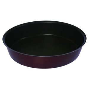 Tortera Molde Horno Antiadherente 24 Cm Bizcochuelo Bordo