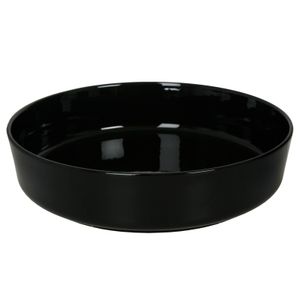 Bowl Ensaladera 25 cm Porcelana Negra Compotera Nordik