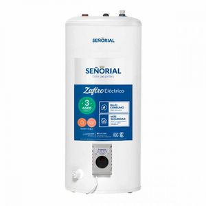 Termotanque Eléctrico Señorial Zafiro Tesz-95 Blanco 95 Lts