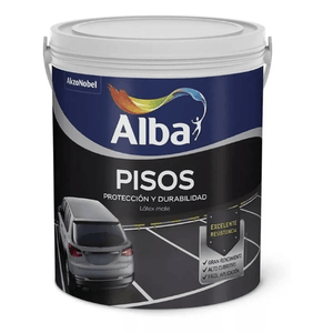 Latex Acrilico Alba Pintura para Pisos 1 Lt