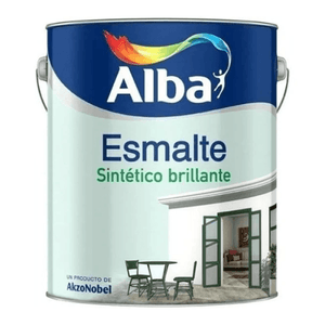 Esmalte Satinado Sintético Standard Alba 4 Lts