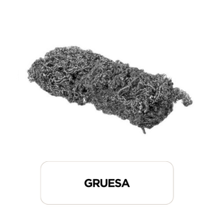 Viruta De Acero Gruesa Tornado 250 Gr