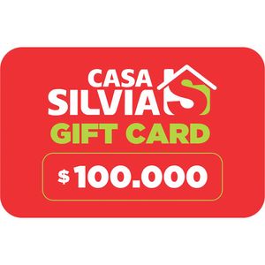 CASA SILVIA - GIFT CARD VIRTUAL $100.000