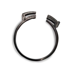 ABRAZADERA PLASTICA RIEGO CAÑO POLIETILENO 17-19 - 1/2" x100U