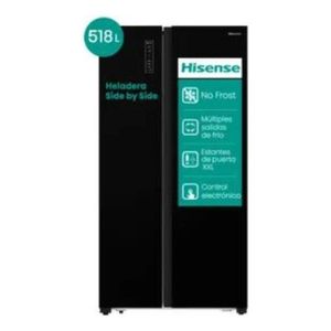 Heladera Side By Side Hisense No Frost RC-67WSG 518 Litros
