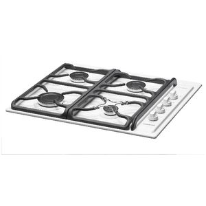 Anafe a gas Longvie Multigas 4 hornallas Blanco