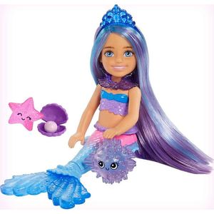 Muñeca Barbie Chelsea Sirena Mermaid Power Hhg57 Mattel