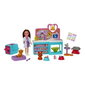 Muñeca Barbie Chelsea Veterinaria Hgt12 Mattel