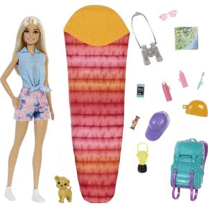 Muñeca Barbie Camping Malibu Hdf73 Mattel