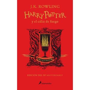 HARRY POTTER Y EL CALIZ DE FUEGO GRYFFINDOR 20 ANIVERSARIO - Rowling, J. K.