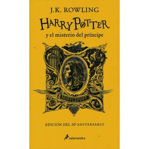 HARRY POTTER Y EL MISTERIO DEL PRINCIPE HUFFLEPUFF 20 ANIVERSARIO - Rowling, J. K.
