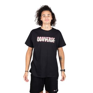 Remera Converse Classic Hombre Moda Negro