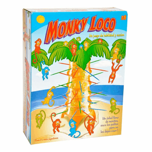 Juego De Mesa Monky Loco Ditoys 071