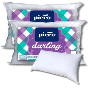 Set X2 Almohadas Piero Darling 70x40cm.