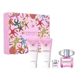Set Bright Crystal EDT 90 Ml + Body Lotion + Shower Gel + Travel Size