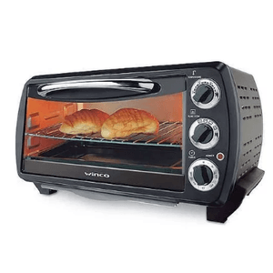 Horno Electrico Winco W523 17lts Negro 1500w Chico De Mesa Color Negro