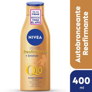 Crema Corporal Q10 Reafirmante Con Autobronceante