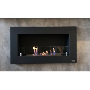 CHIMENEA BIOETANOL  ACERO AL CARBONO MODELO PARIS ( 90 CM )