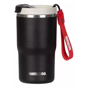 VASO DOBLE PARED 480 cc Negro Acero AISI 304 Int Cerámico