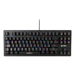 Teclado Gaming Mecánico Nbx Usb Retroiluminado Rgb Español