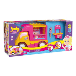 Judy Food Truck Carrito De Helados Con Muñeca 0139