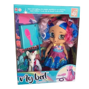 Muñeca My Best Arco Iris Con Pony -0792 ARBREX