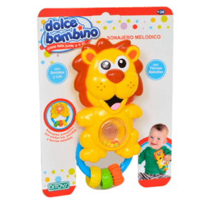 Sonajero de Animalitos Con Luz y Sonido Ditoys 1707