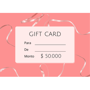 Gift Card $ 50.000